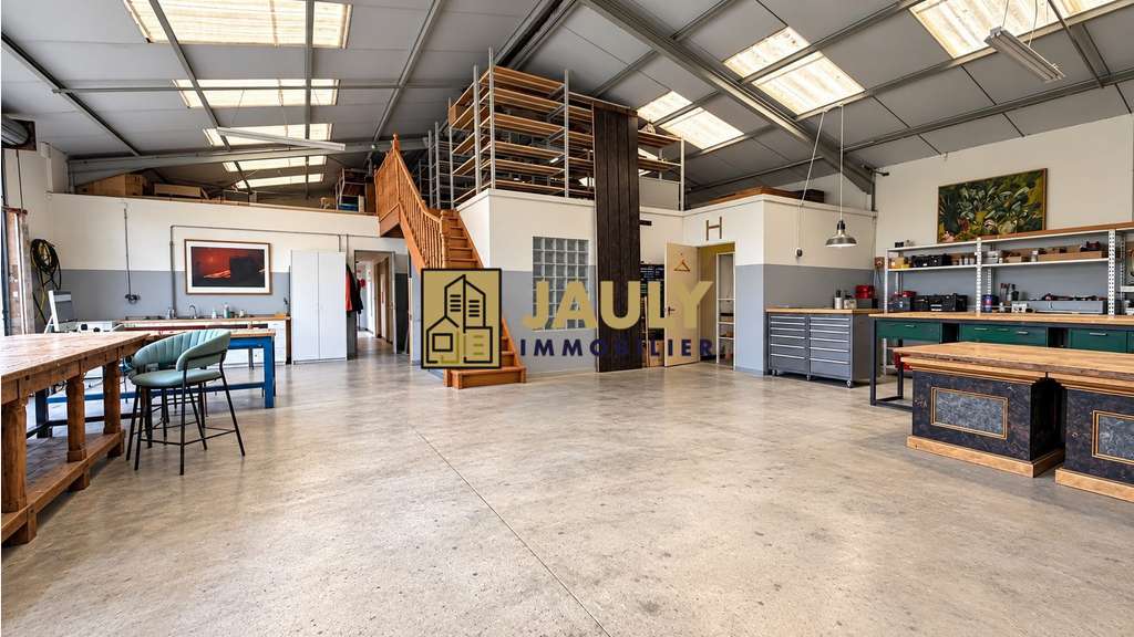 Local artisanal & logement 2415m² de terrain Meaux