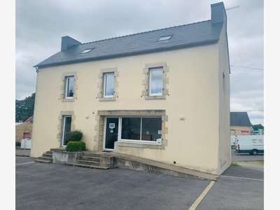 AV immeuble mixte 578m² Quimperlé Mellac proxe A6