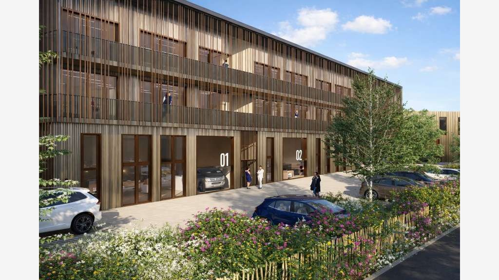 Entrepôt neuf 112m² à vendre à Mérignac Beutre