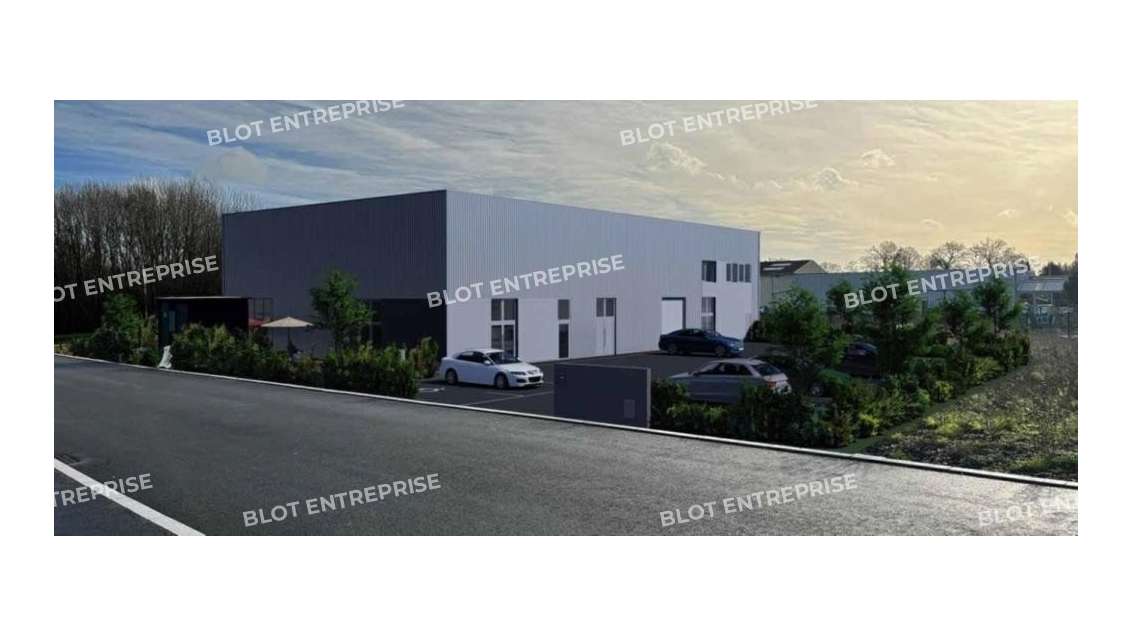 A vendre local d'activités 130m² à Miniac-Morvan