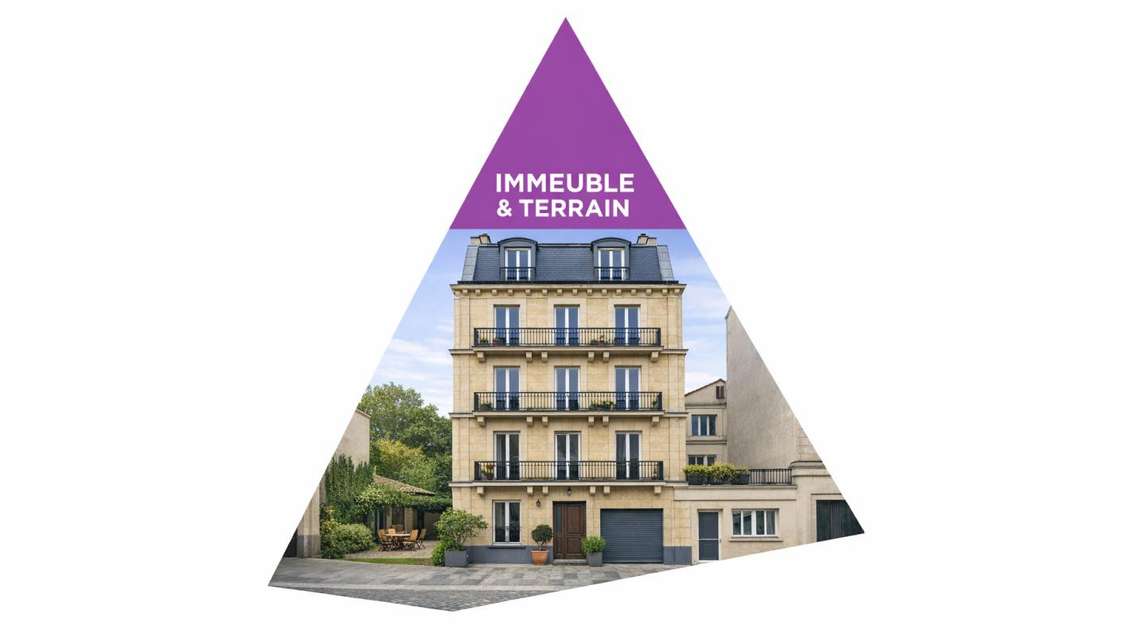 AV ensemble immobilier terrain à Montfermeil
