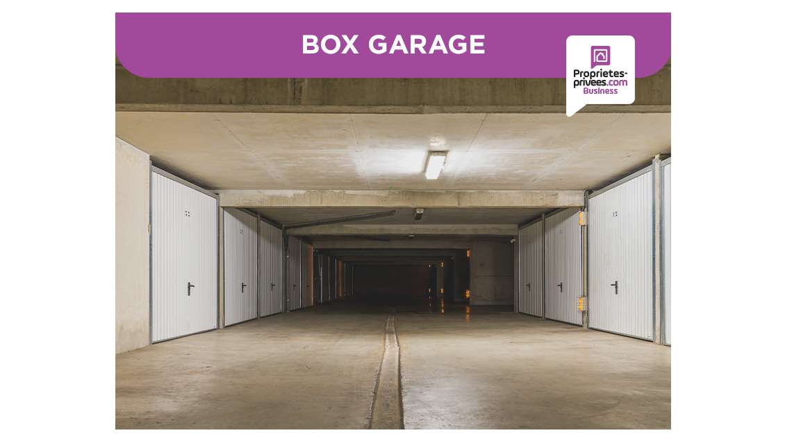 Exclusivité box à vendre à St Quentin en Yvelines