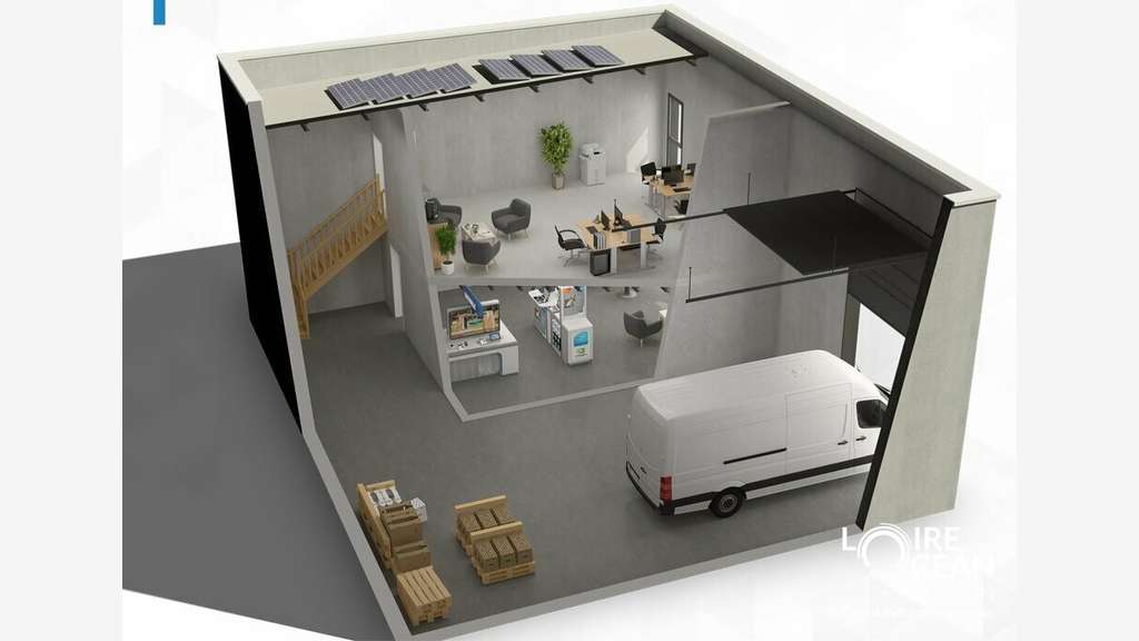 Vente local neuf 191m² en péripherique de Nantes