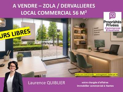 44100 NANTES - MURS COMMERCIAUX LIBRES 56 m² ZOLA