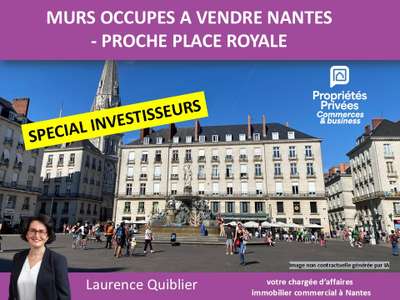 Vente murs de 20m² à Nantes centre place Royale