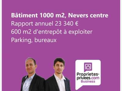 Vente murs commerciaux 1000m² empl N°1 à Nevers