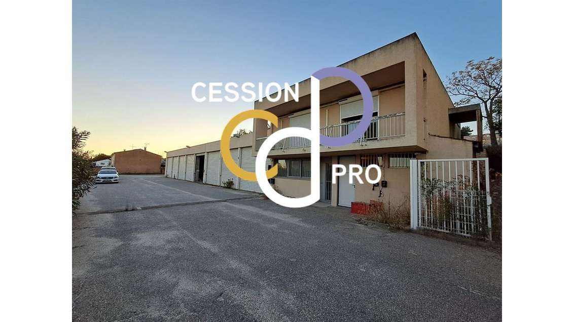 Local d'activité 430m² sur terrain 2190m² à Nîmes