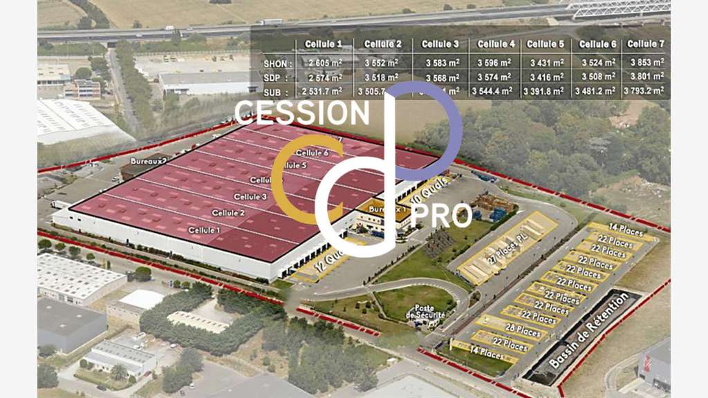 AV ensemble immobilier d'activité 28000m² à Nîmes