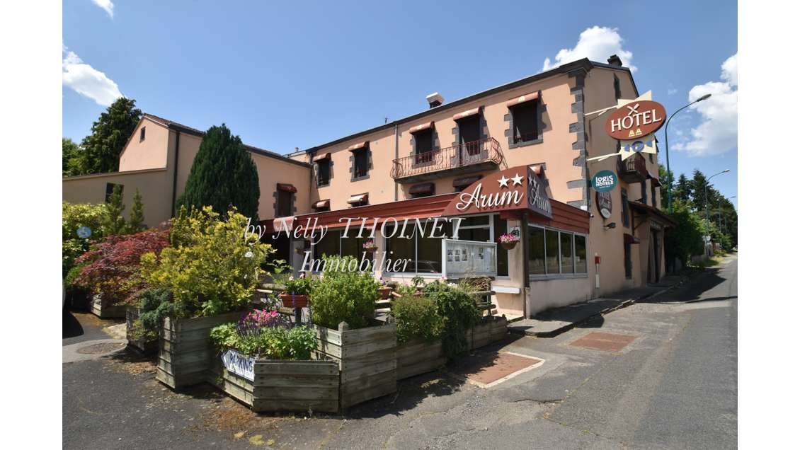 Dépt.63, HÔTEL**, 17 chambres, appartement, salles