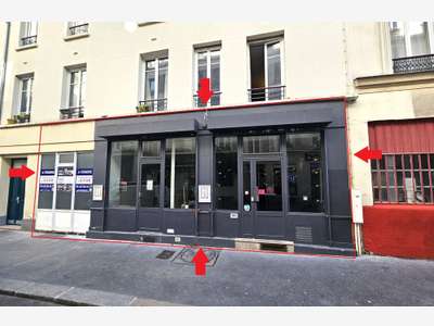 AV local professionnel 134m² à Paris 11e Oberkampf