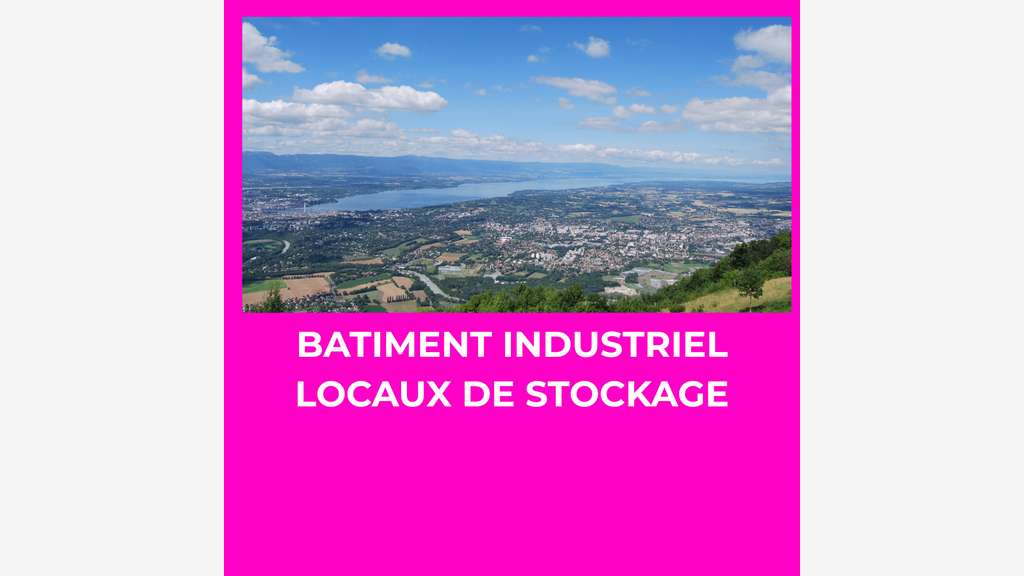 Entrepôt d'exception 1200m² aux portes de Genève