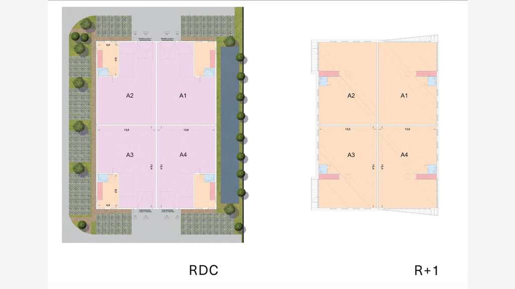 Cellule d'activité de 495m² à vendre en zi Plaisir