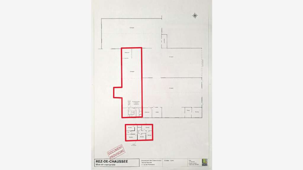 Vente local d'activité 300m² à Plancoët