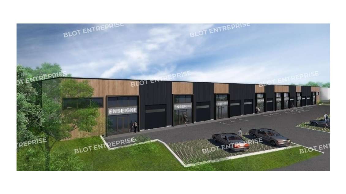 A vendre locaux d'activités de 1 047m² à Plouedern