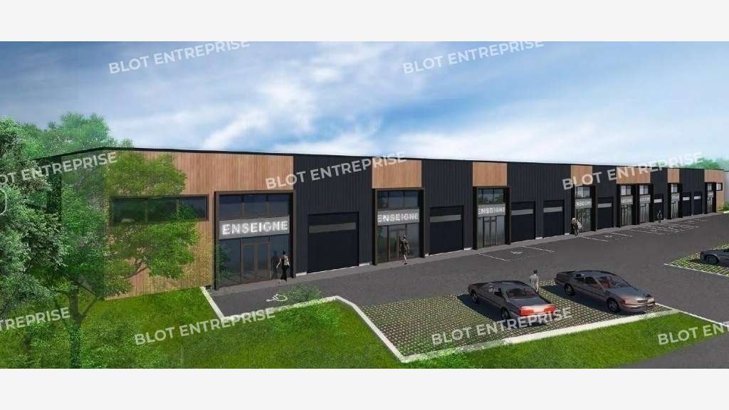 A vendre locaux d'activités de 1 047m² à Plouedern