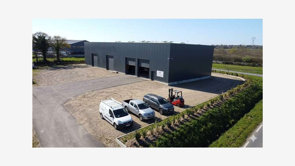 A vendre bâtiment industriel 1000m² sur Guingamp