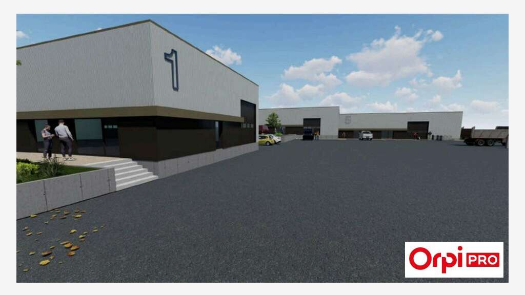 A vendre local d'activité de 389m² à Pommeret RN12
