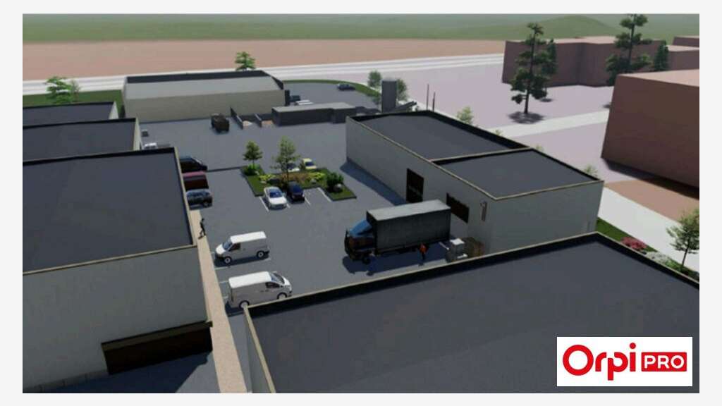 A vendre local d'activité de 389m² à Pommeret RN12
