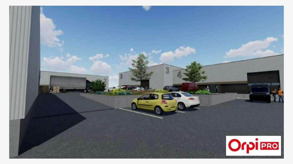 A vendre local d'activité de 389m² à Pommeret RN12
