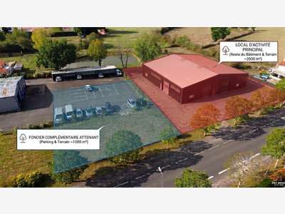 Local d'activité de 702m² à vendre à Pompaire