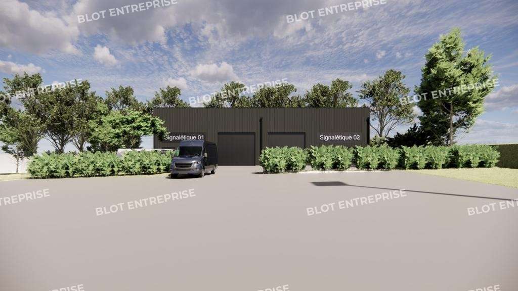 A vendre cellules d'activités 190m² à Pont-Péan