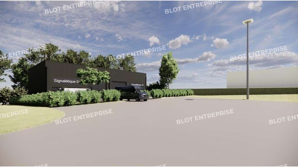 A vendre cellules d'activités 190m² à Pont-Péan