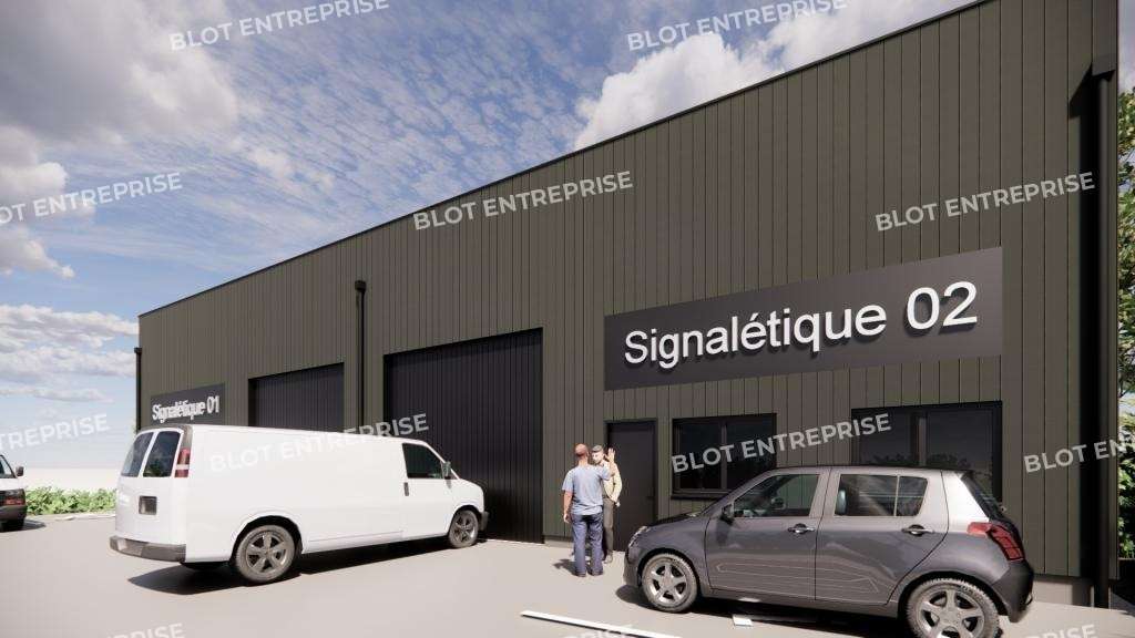 A vendre cellules d'activités 190m² à Pont-Péan