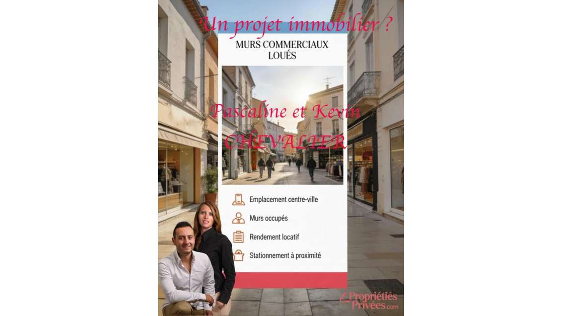 Vente murs commerciaux loués à Port de Bouc