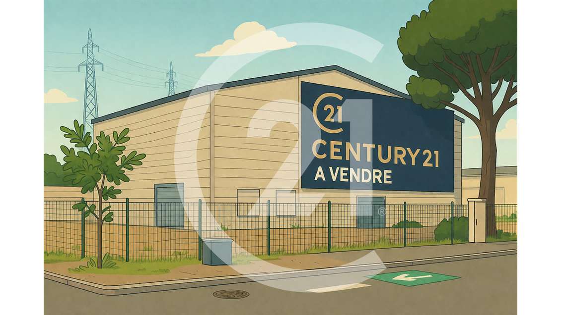 Entrepôt 750m² à vendre ZI Auréats Valence Sud