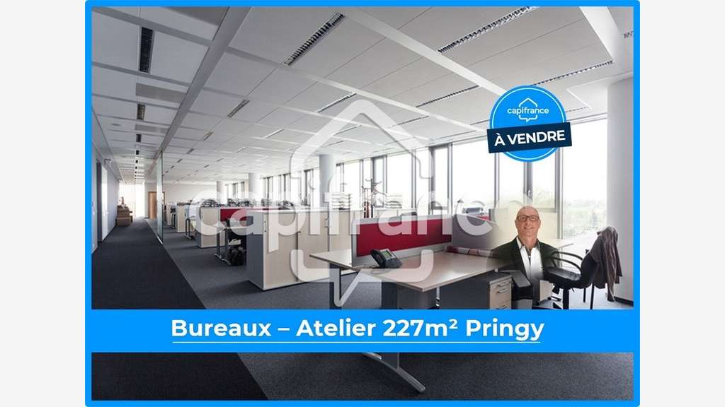 Local d'activité bureaux 227m² à vendre à Pringy