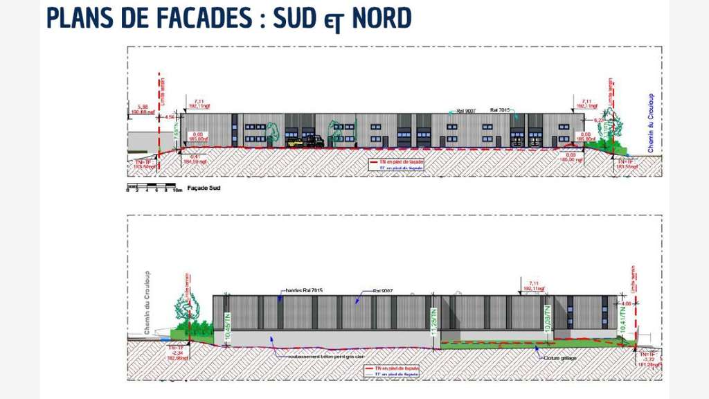 Vente locaux pour artisants de 1713m² à Quincieux