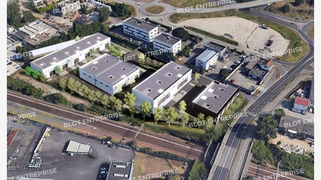 A vendre locaux d'activités 280m² à Saint-Herblain