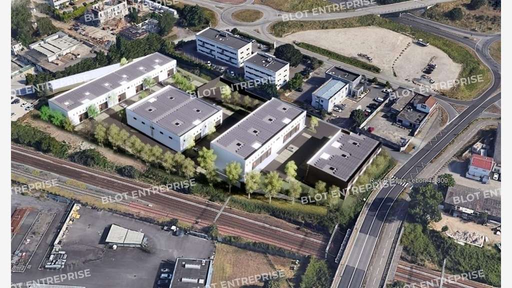 A vendre locaux d'activités 378m² Saint-Herblain