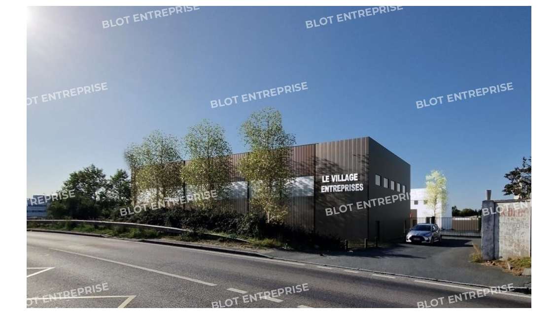 A vendre locaux d'activités 378m² Saint-Herblain