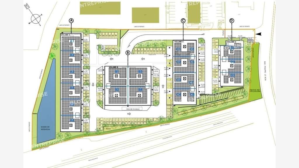 A vendre locaux d'activités 378m² Saint-Herblain