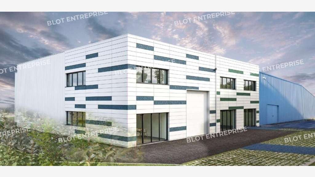 A vendre locaux d'activités 193m² Saint-Herblain