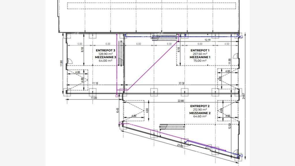 A vendre locaux d'activités 193m² Saint-Herblain