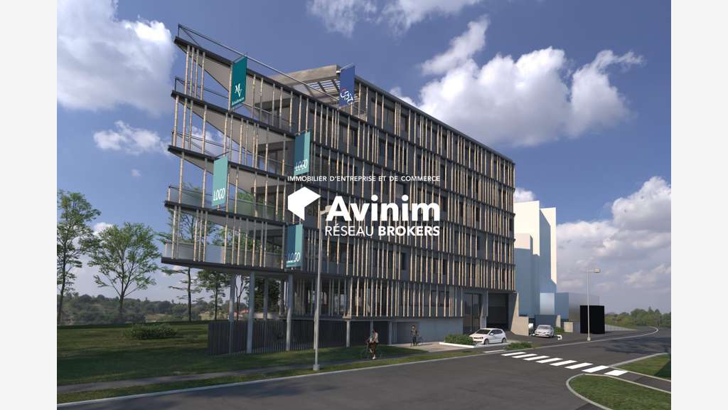 Bureaux 424m² divisibles R+2 Saint-Martin-d'Hères