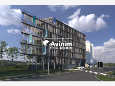 Bureaux 424m² divisibles R+2 Saint-Martin-d'Hères