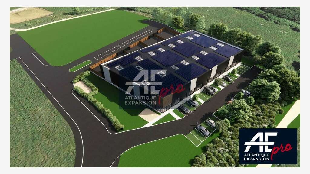 Vente entrepôt 997m² en VEFA à Saint Nazaire