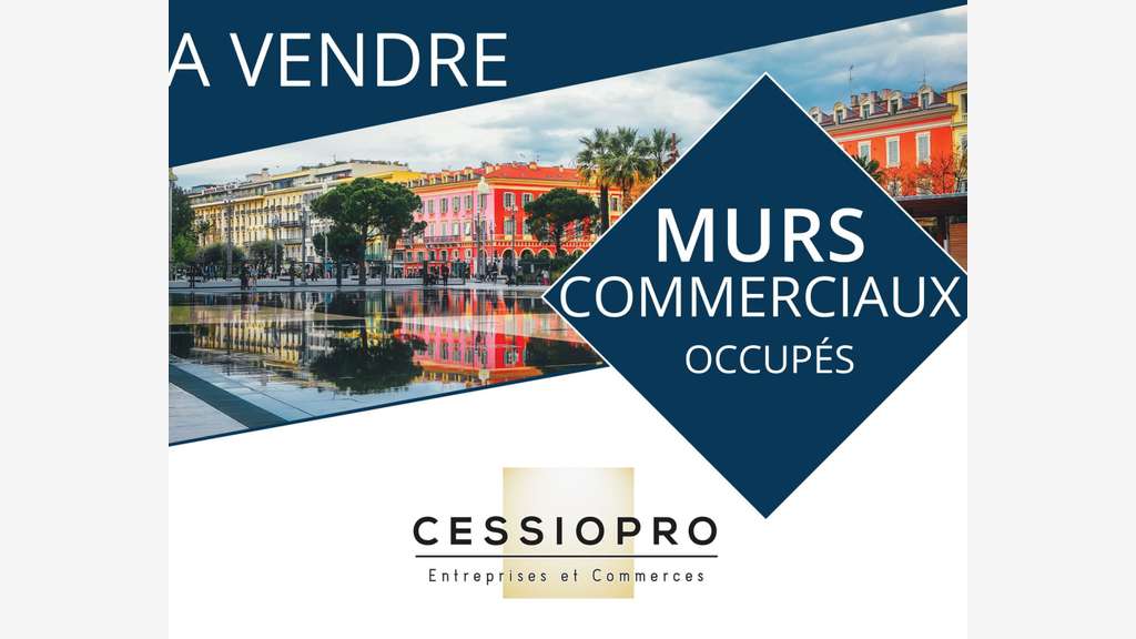 A VENDRE MURS COMMERCIAUX de 88M² OCCUPES