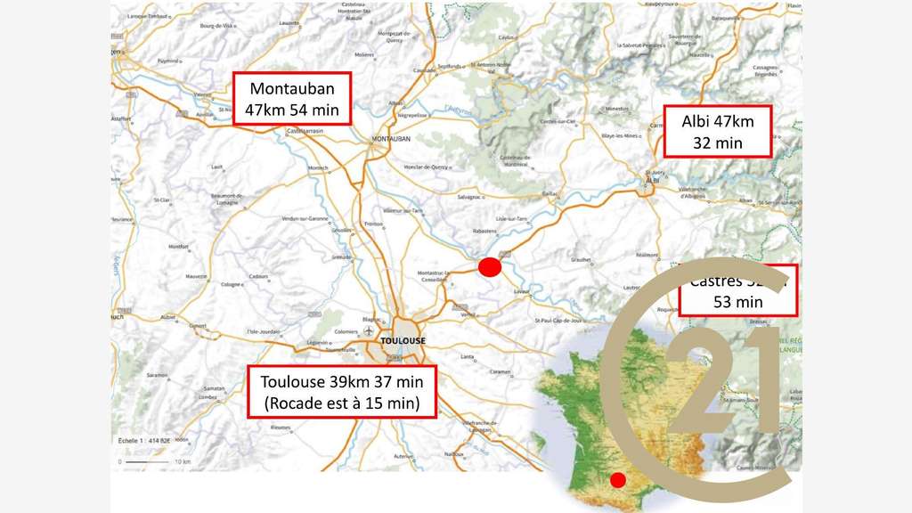 Local 510m² neuf à vendre à Saint-Sulpice A68