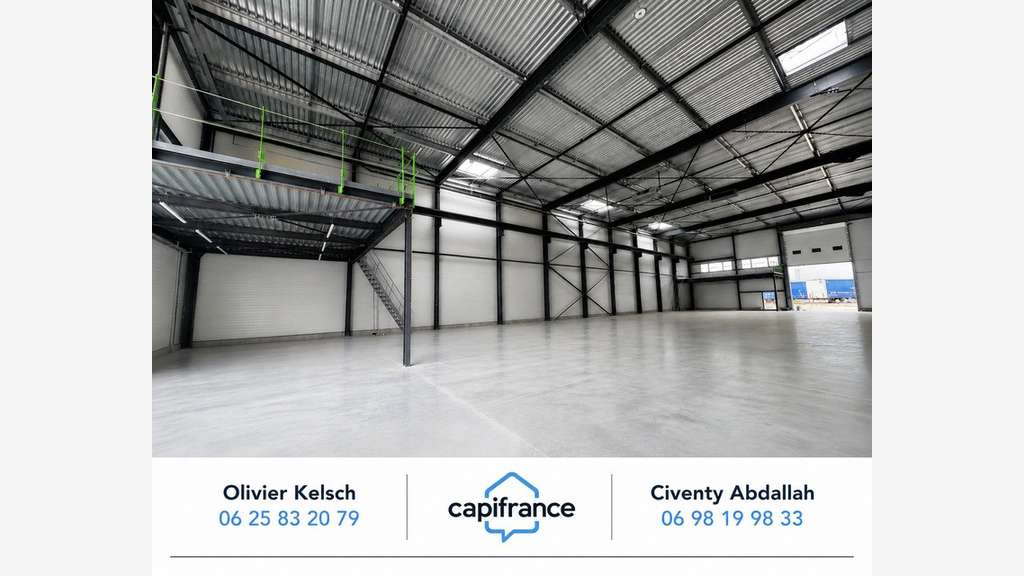 AV local industriel 1 058m² à Ste Héléne/Isère