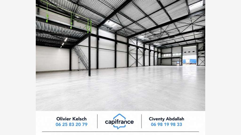 AV local industriel 1 058m² à Ste Héléne/Isère