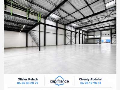 LOCAL INDUSTRIEL NEUF 1 058 M² À VENDRE - PONT R