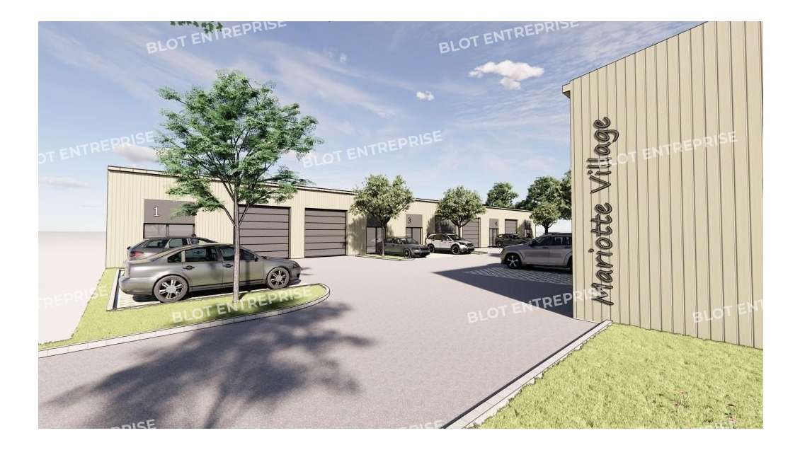 A vendre 8 cellules d'activités 1010m² à Sarzeau