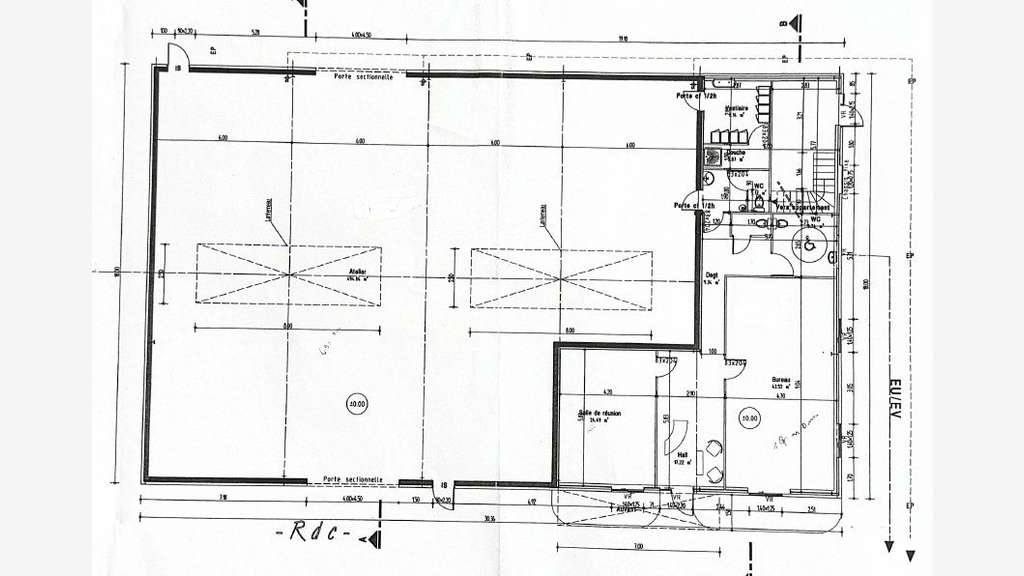 Vente bâtiment d'activité 540m² à Sedan
