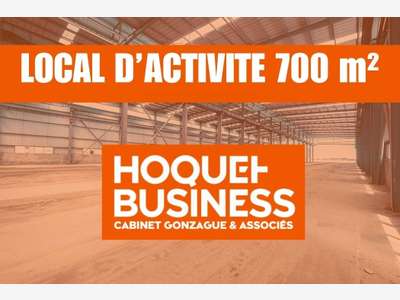 Vente local d'activité de 700m² secteur Sedan