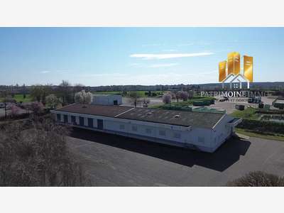 A vendre bâtiment industriel de 1 250m² à Sées