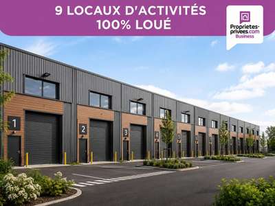 AV ensemble 9 locaux d'activités 2200m² Fleurines
